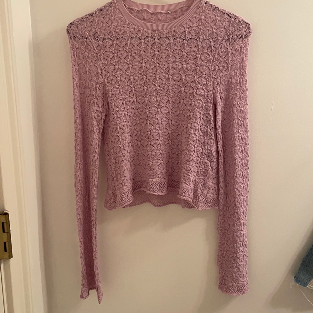 zara summer knit sweater